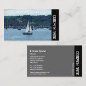 Carte De Visite Side Band - Marina de Cardiff (Devant / Derrière)