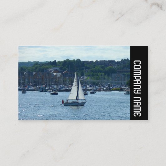 Carte De Visite Side Band - Marina de Cardiff (Devant)