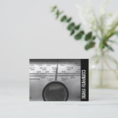 Carte De Visite Side Band - Old UK Radio Dial (Debout devant)