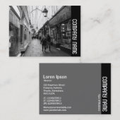 Carte De Visite Side Band - Salle de shopping (Devant / Derrière)