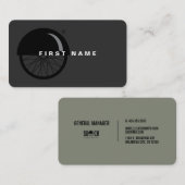 Carte De Visite Sidecar - Gestionnaires généraux (Devant / Derrière)