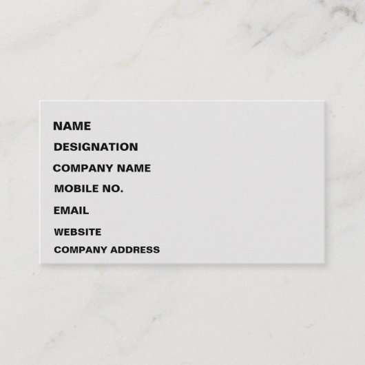 Carte De Visite Sidhesh Email Marketing Strategist (Devant)