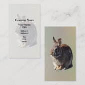 Carte De Visite Siège de lapin (Devant / Derrière)