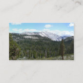 Carte De Visite Sierra Nevada Mountains II de Yosemite (Dos)