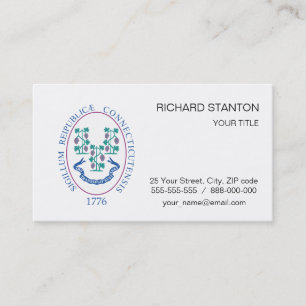 Carte De Visite Signal Connecticut