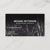 Carte De Visite Signal Neon Cocktails | Code QR (Dos)