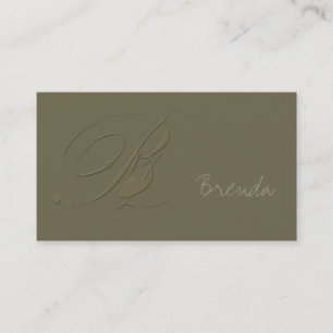 Carte De Visite Signature B