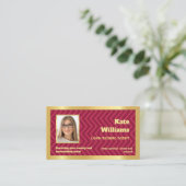 Carte De Visite Signature d'un prêt notaire (Debout devant)