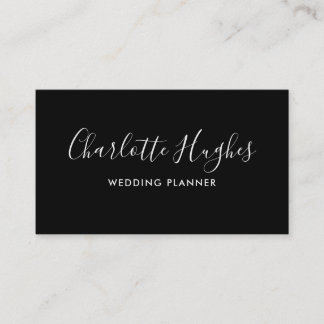 Carte De Visite Signature Élégante Simple