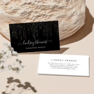 Carte De Visite Signature Gold Marquee