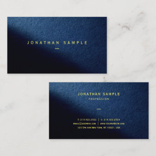 Carte De Visite Signature Matte Papier Votre texte personnalisé Él