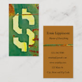 Carte De Visite SIGNE Dollar Big Bucks (Devant / Derrière)