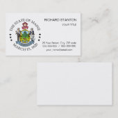 Carte De Visite Signe du Maine (Devant / Derrière)