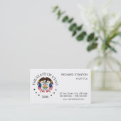 Carte De Visite signe Utah (Debout devant)
