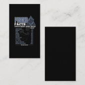 Carte De Visite Signe Zodiaque Pisces Faits Horoscope Définition (Devant / Derrière)