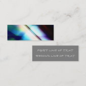 carte de visite signet Abstrait (Devant / Derrière)