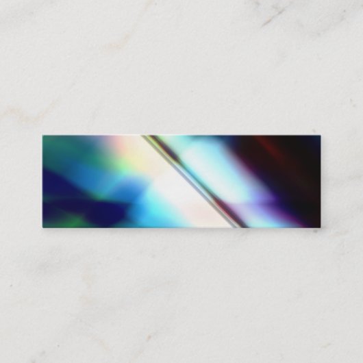 carte de visite signet Abstrait (Devant)
