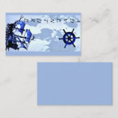 Carte de visite Signet d'aventure (Devant / Derrière)