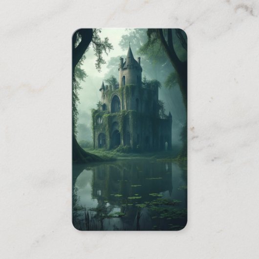 Carte De Visite Signet du Château du Marais Interdit (Devant)
