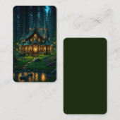 Carte De Visite Signet du château Elven Glade (Devant / Derrière)