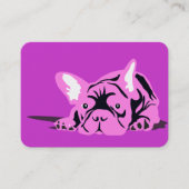 Carte De Visite Silhouette (Devant)