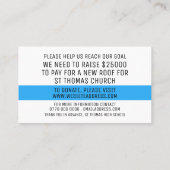 Carte De Visite Silhouette Crowd Design, Crowdfunder, Crowfinancem (Dos)