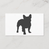 Carte De Visite Silhouette de Chien-Chien-Chien-Chien-Chien-Chien (Dos)