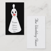 Carte De Visite Silhouette nuptiale I (Devant / Derrière)