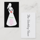 Carte De Visite Silhouette nuptiale II (Devant / Derrière)