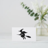 Carte De Visite Silhouette sorcière (Debout devant)