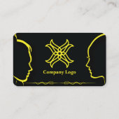 Carte de visite Silhouette stylée 53 (Dos)