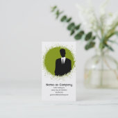 Carte De Visite silhouettes commerciales v.2 (Debout devant)