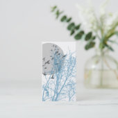 Carte De Visite silhouscreen les oiseaux (Debout devant)