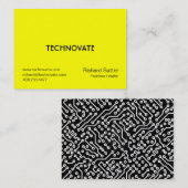 Carte De Visite Silicium (Devant / Derrière)