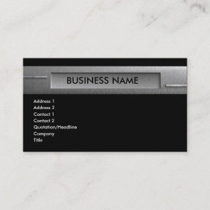 Carte De Visite silver_company
