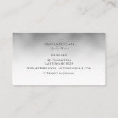 Carte De Visite Silver Moon Moderne Psychique Moyen (Dos)