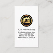 Carte De Visite Silver Plate On A Stone Wall Builder (Dos)