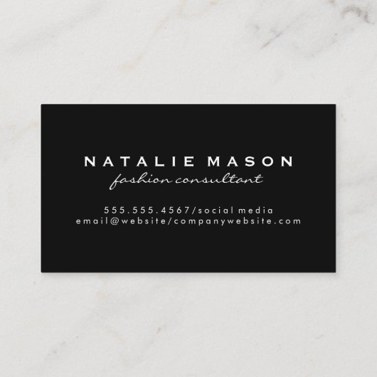 Carte De Visite Silverware Gold brossé (Dos)