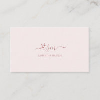 Simpel rose brun floral