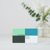 Carte De Visite Simple (Debout devant)