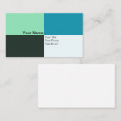 Carte De Visite Simple (Devant / Derrière)