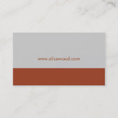 Carte de visite simple (Dos)