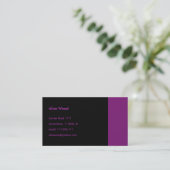 Carte de visite simple (Debout devant)