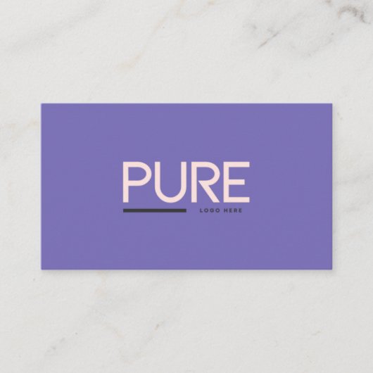 carte de visite simple (Devant)