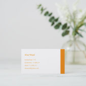 Carte de visite simple (Debout devant)