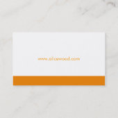 Carte de visite simple (Dos)