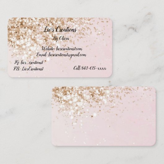 carte de visite simple (Devant / Derrière)