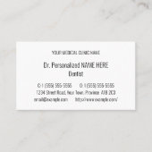 Carte de visite simple (Devant)