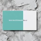 Carte de visite simple