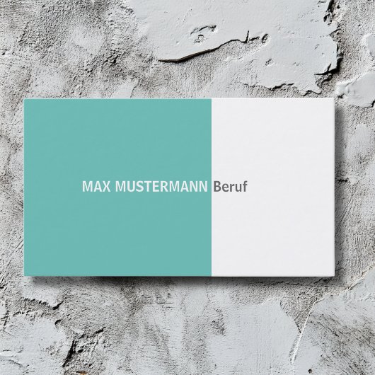 Carte de visite simple